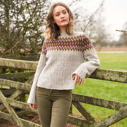 Jackie Jumper in Rowan Alpaca Classic - ZB328-00005-ENPFRP - Downloadable PDF