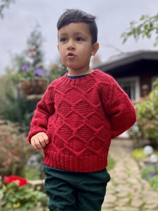 Little Mister Cable Pullover