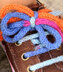 Friedrich Colorful Shoelaces in Berroco Sox 3 Ply