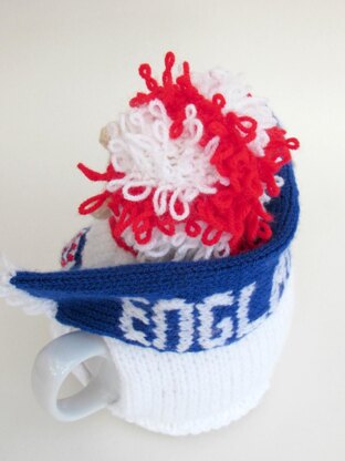 England Football Crazy Tea Cosy