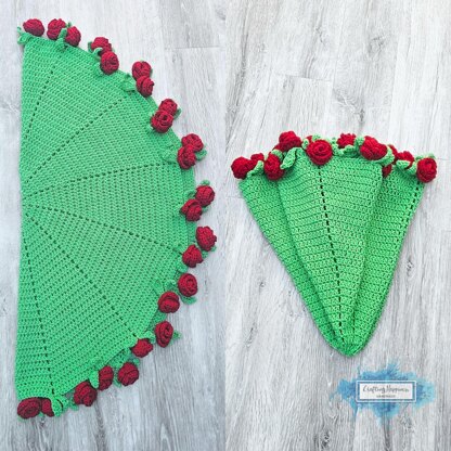 4 Pattern Bundle Flower Bouquet Blanket Crochet Patterns