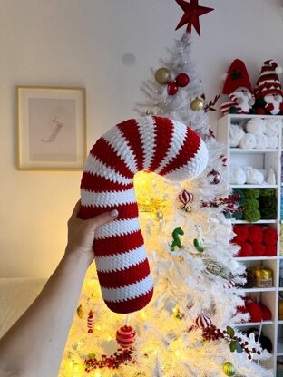 Candy Cane Pillow