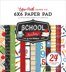 Echo Park Paper Echo Park Double-Sided Paper Pad 6"X6" 24/Pkg - School Rules, 12 Designs/2 Each