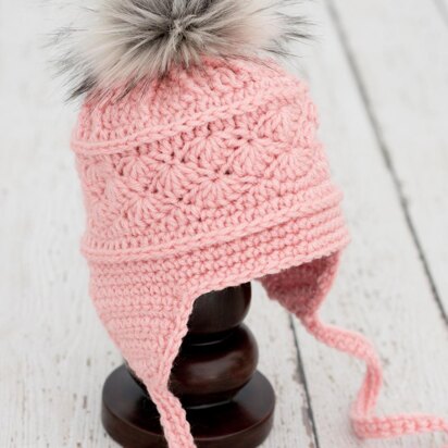 La Vie en Rose Earflap Hat