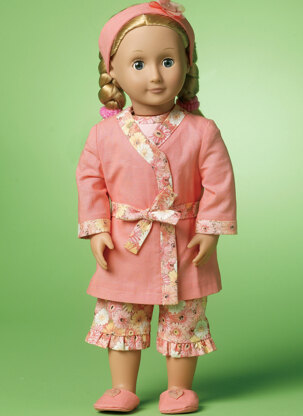 McCall's 18 (46cm) Doll Clothes M6526 - Paper Pattern Size One Size Only