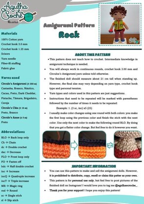Brock Harrison from Pokemon Crochet Pattern