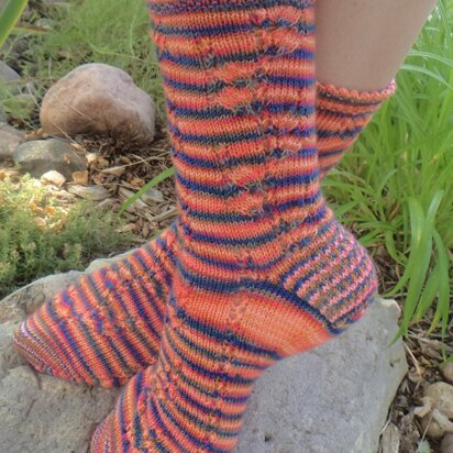 Solar Flare Socks