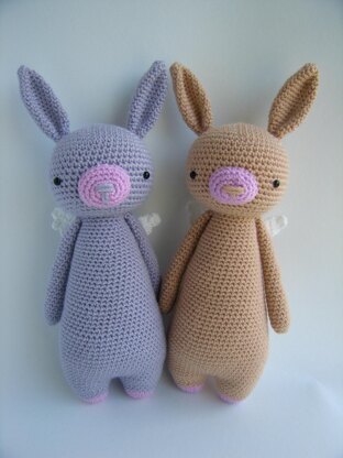 Rabbit with Wings Crochet Amigurumi Pattern