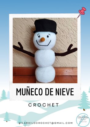 Muñeco de Nieve-Amigurumi