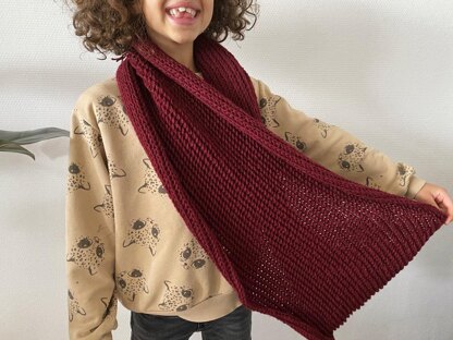 Crochet infinity scarf pattern PDF