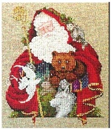 Lavender & Lace Santa Of The Forest - LL21 -  Leaflet