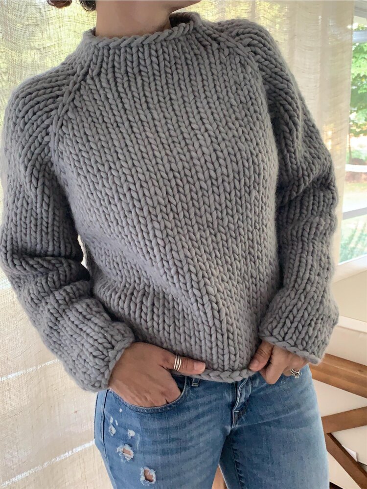 Chunky sweater outlet knit