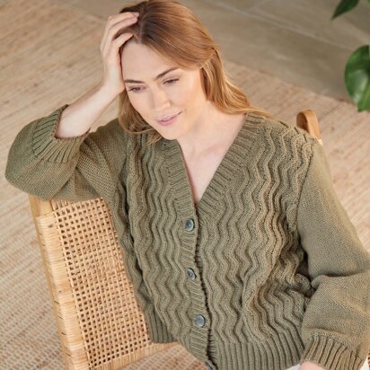 Cardigan in Hayfield Bonus DK - 10267 - Downloadable PDF