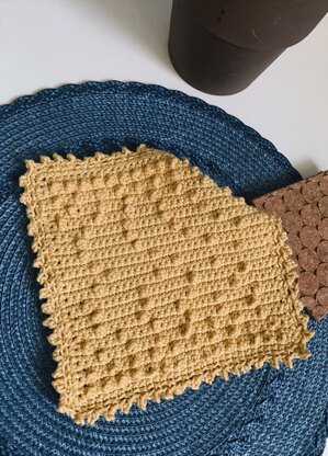 The Picot Branches Dishcloth