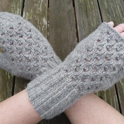 Lady Jane Mittens - knitting pattern