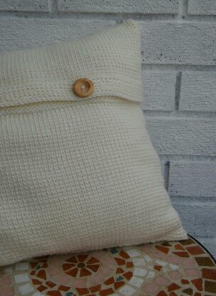 White Butterfly Cushion