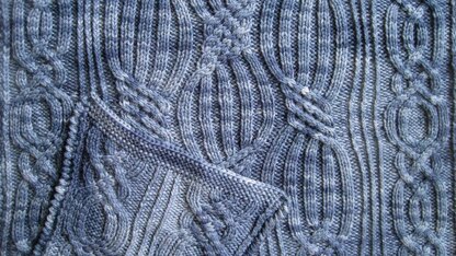 Deb's Warm Pocket Shawl