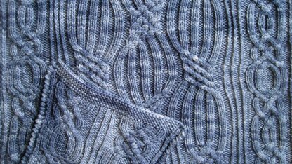 Deb's Warm Pocket Shawl