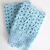 Sea Glass Crochet Boot Cuffs