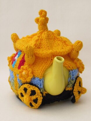 The Queens Golden Coach Tea Cosy