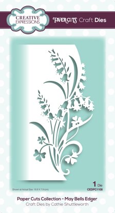 Creative Expressions Paper Cuts Edger Craft Dies - May Bells
