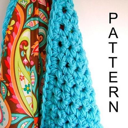 Crocheted Reversible Baby Blanket Pattern