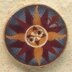 Mill Hill Button 43105 - Mariner's Compass I