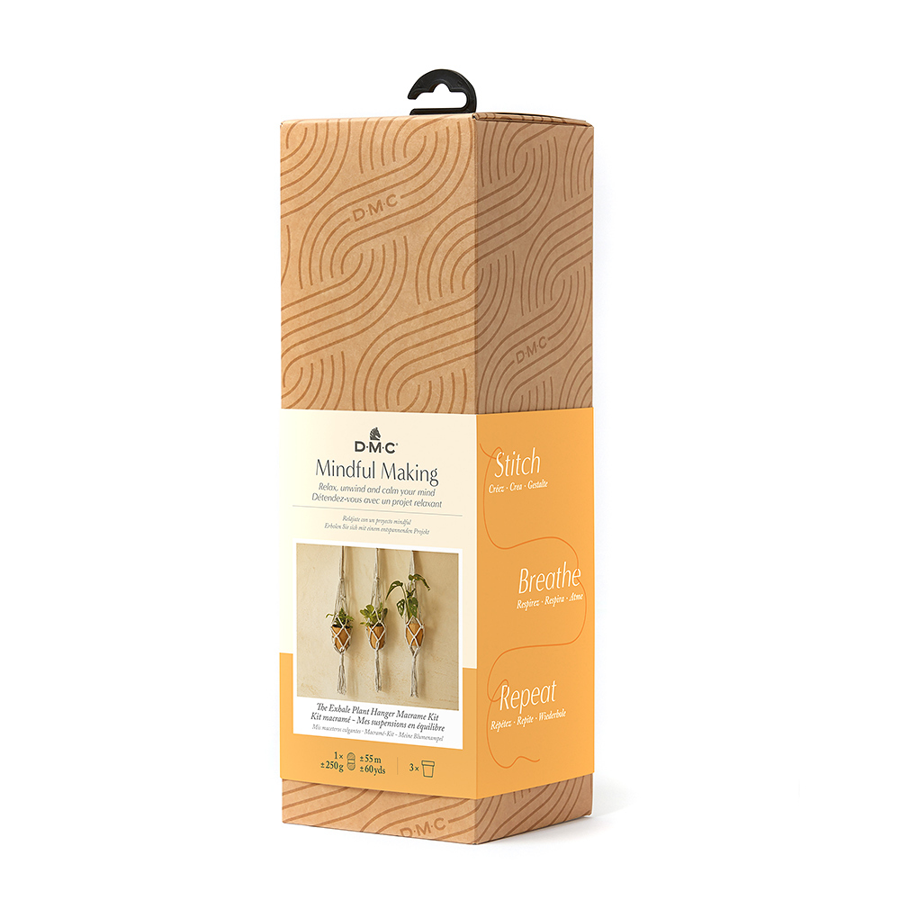 DMC Mindful Making The Exhale Plant Hanger Macrame Kit - view 4