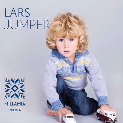 "Lars Jumpers" - Jumper Knitting Pattern in MillaMia Naturally Soft Merino
