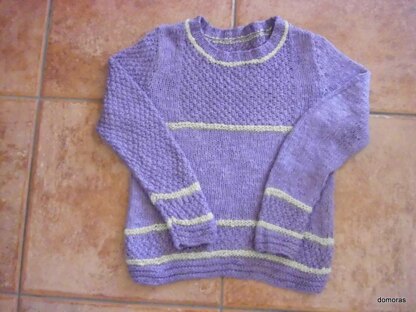 MELINDA, girl's cotton sweater