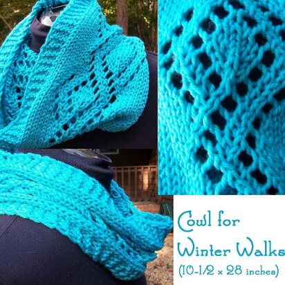 Cowl for Winter Walks - knitting pattern