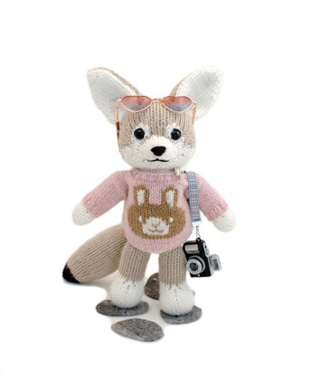 Fennec Fox with Mascot Shirt