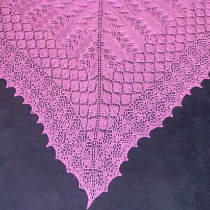 Four Seasons Lace Shawl