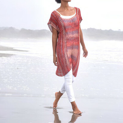 Kokkini Tunic in Berroco Medina - Downloadable PDF