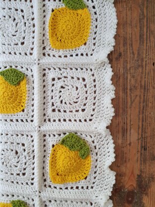 Citrus Squares Blanket