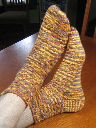 Underwater Basketweaving Socks