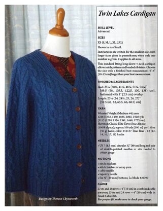 Twin Lakes Cardigan