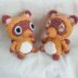 Timmy and Tommy from Animal Crossing - Crochet Amigurumi Pattern - Downloadable PDF