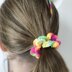 Scrap Sock Yarn Hair Scrunchie (US Terminology)