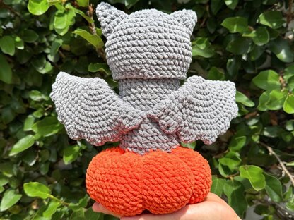 Halloweenie Bat Crochet Funny