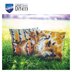 Vervaco Cushion Kit Foxes In Autumn Cross Stitch Kit - 40 x 40 cm / 16in x 16in