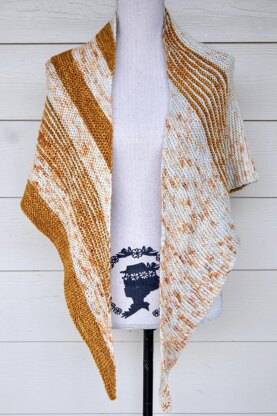 Garter Graffiti Shawl