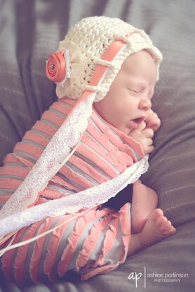 Traditional Vintage Baby Bonnet