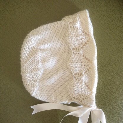 Traditional Lace Baby Bonnets