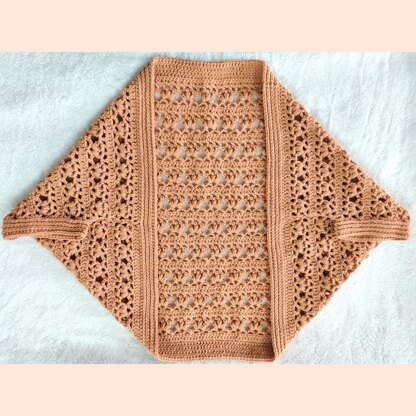 Pumpkin Pie Cocoon Shrug