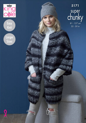 Jackets in King Cole Orbit Super Chunky - 5171 - Leaflet