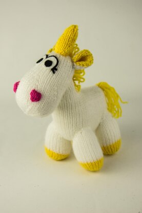 Toy Story Unicorn Buttercup Knitted Toy