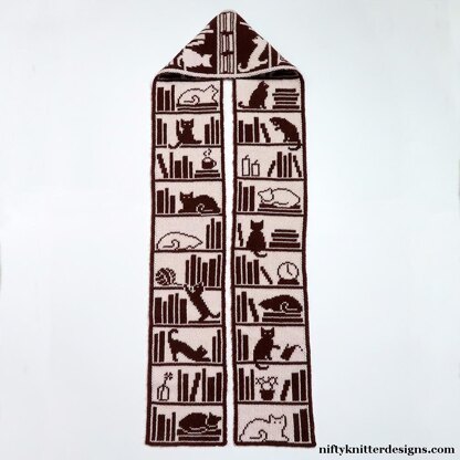 Cozy Cat Shelf Scarf