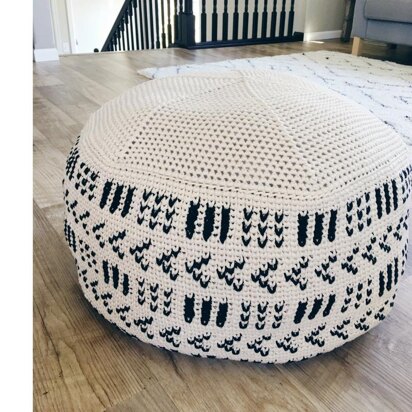 The Tulum Floor Pouf