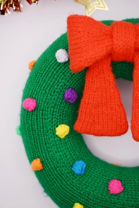 Bobble Bauble Christmas Wreath